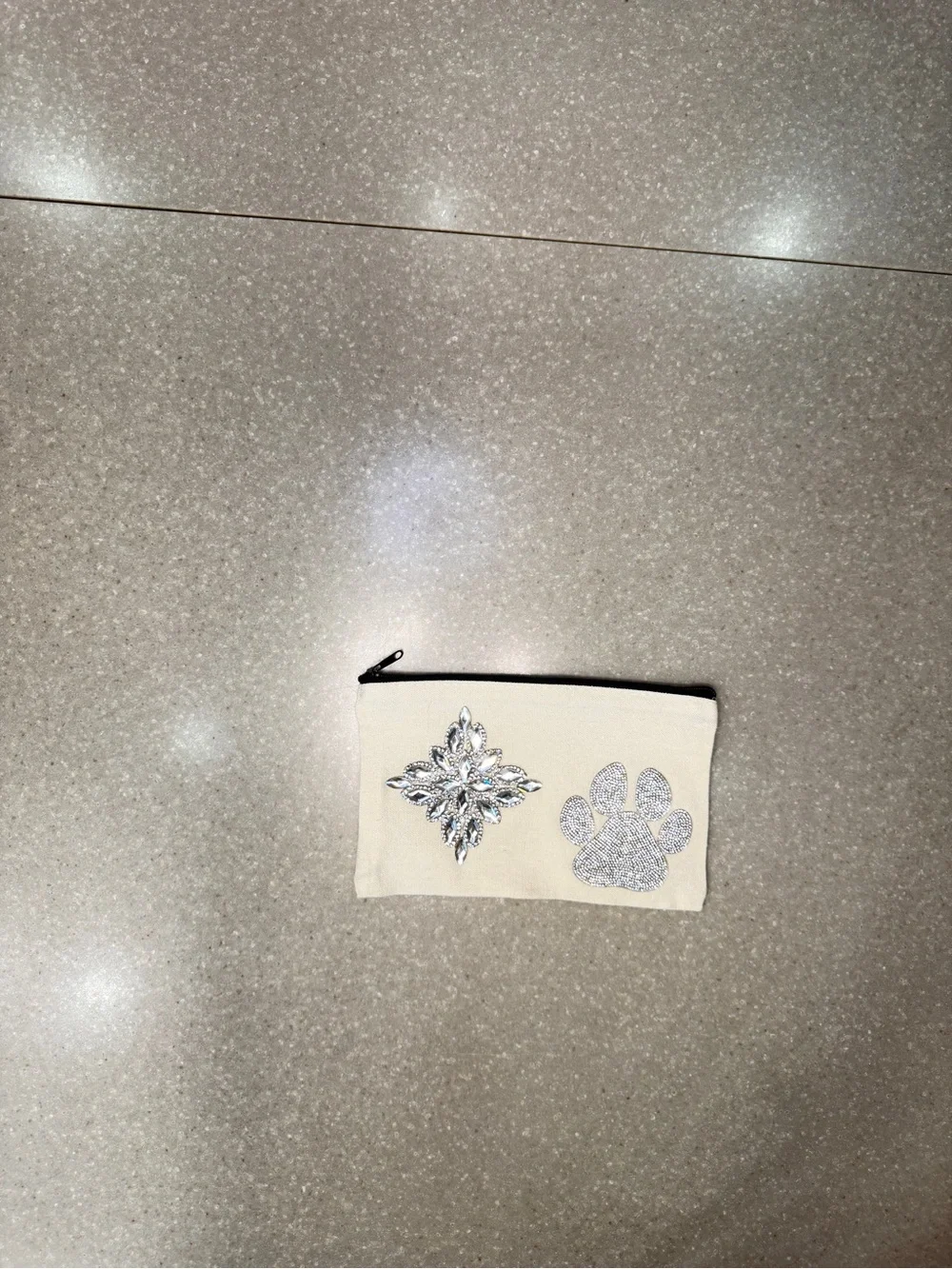 Cosmetic bag with Smiley Face